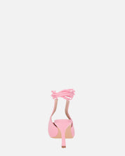 IOLE - scarpe con tacco a spillo in lycra rosa