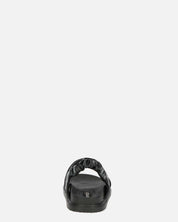 MICH - sandali neri con ecopelle padded
