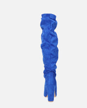 JONITTA - stivale alto con tacco in blu