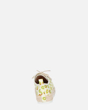 CHALICE - espadrillas con kiwi stampati
