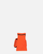 KAMELYA - escarpins talon carré lycra orange
