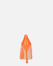THISBE - decollete in glassy arancio