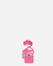 YULIYA - sandali platform fucsia