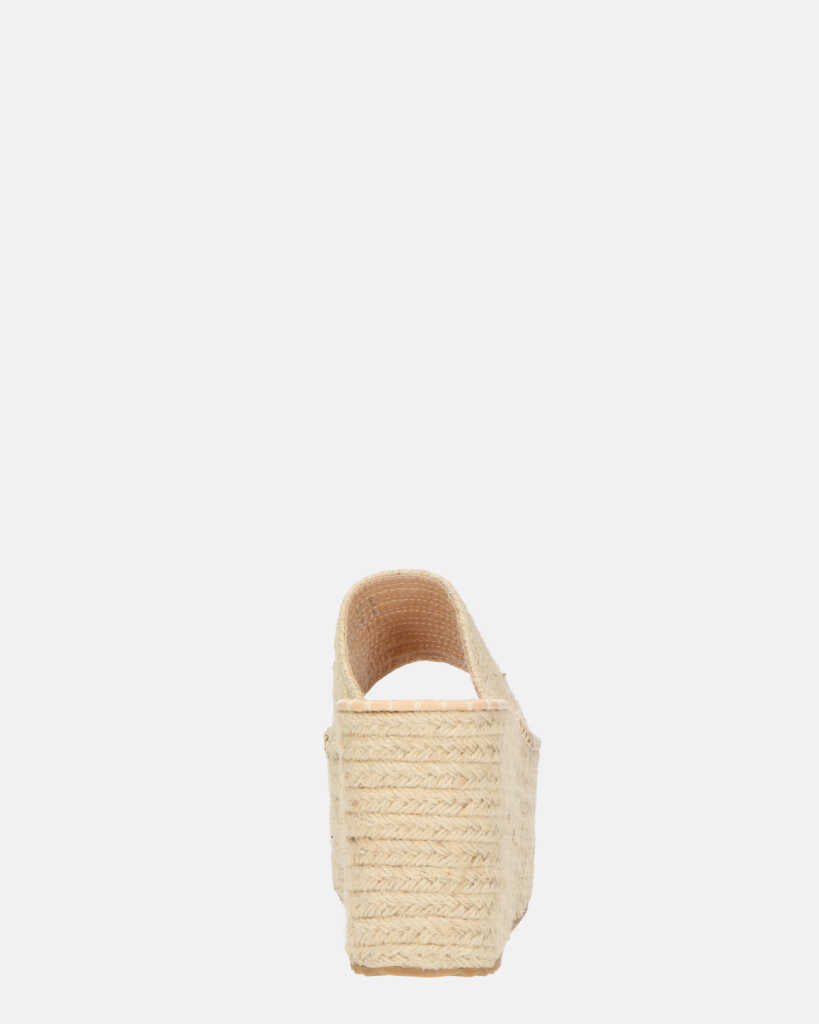 ALEXANDRA - sandalo platform in beige