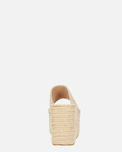 ALEXANDRA - sandalo platform in beige