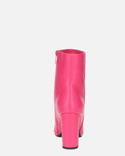 OLIVIA - stivaletti con cerniera in PU fucsia